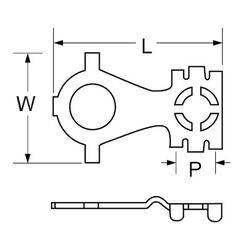 Zeichnung-Ground-Terminal-Typ-SD01688