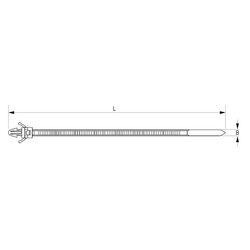 Zeichnung-Kabelbinder-mit-Rastfuss-Typ-SG