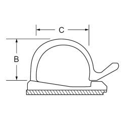 Zeichnung-Kabelhalter-Typ-KH-15