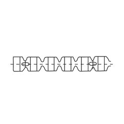 Zeichnung-Verdrahtungskanal-Typ-VF-10-VF-10K