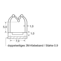 Zeichnung-Kabelhalter-Typ-WLL-8