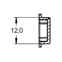 Zeichnung-D-Sub-Abdeckung-Typ-AHDS-15B