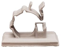 Rundkabelhalter-Typ-CKN-Nylon-grau