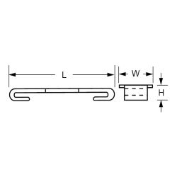 Zeichnung-Jumper-Terminal-Typ-SD00655-31