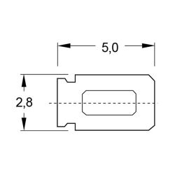 Zeichnung-Leiterplattenkontakt-Typ-LKS-3028