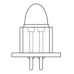 Zeichnung-waermeleitender-LED-Abstandhalter-Typ-LMC