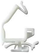 Kabelhalter-mit-Rastfuss-Typ-RLSC-Nylon-weiss